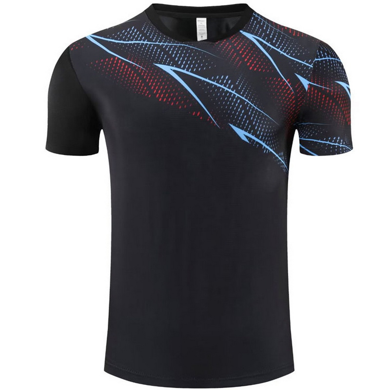 Black V-Neck Shirt Training Unisex Third Game Jersey