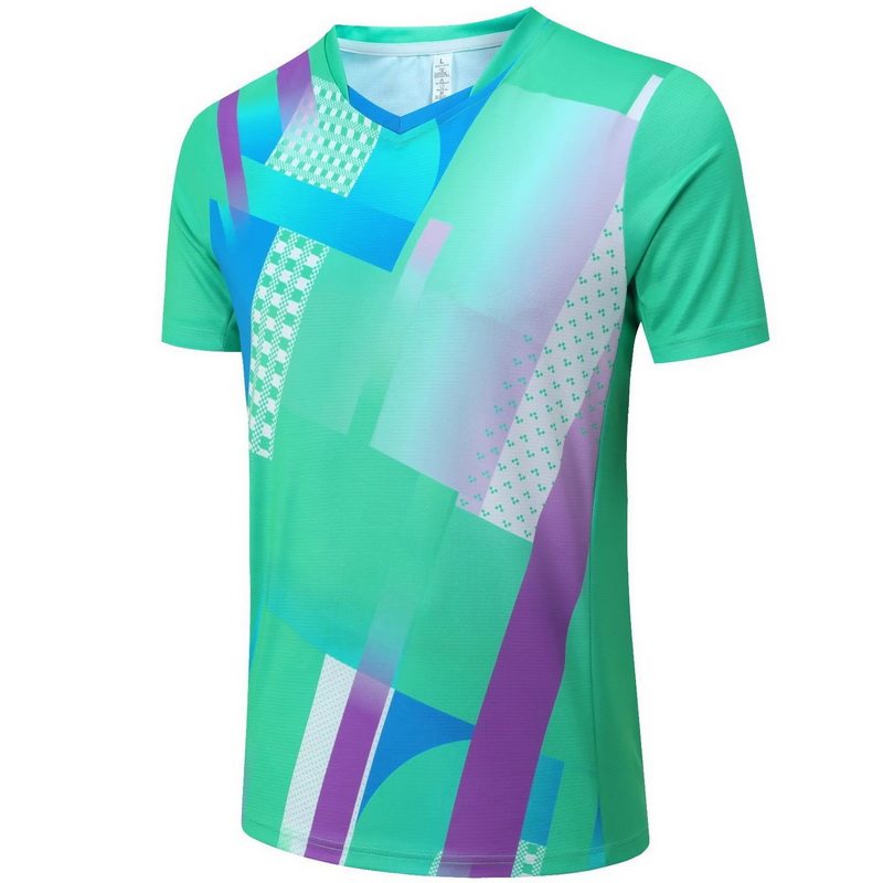 Green Game V-Neck Shirt Training Unisex Home Jersey